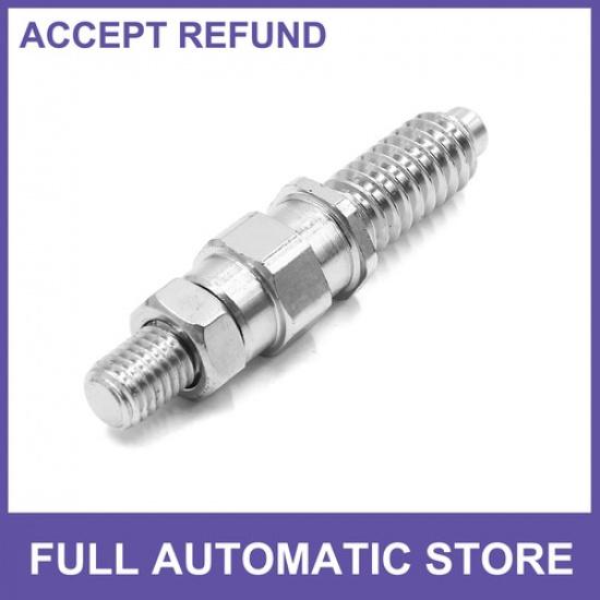 Silver Tone n Car Rear Bumper Tow Hook Bar Screw  for BMW E Series