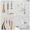 10 Pezzi Ganci Ventosa, Ganci Ventosa Vuoto Trasparenti Riutilizzabili Resistenti per Vetro Cucina Bagno per Asciugamano