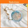 Children Flowing Sand Sequins Transparent Single Shoulder Chain Shoulder Bag