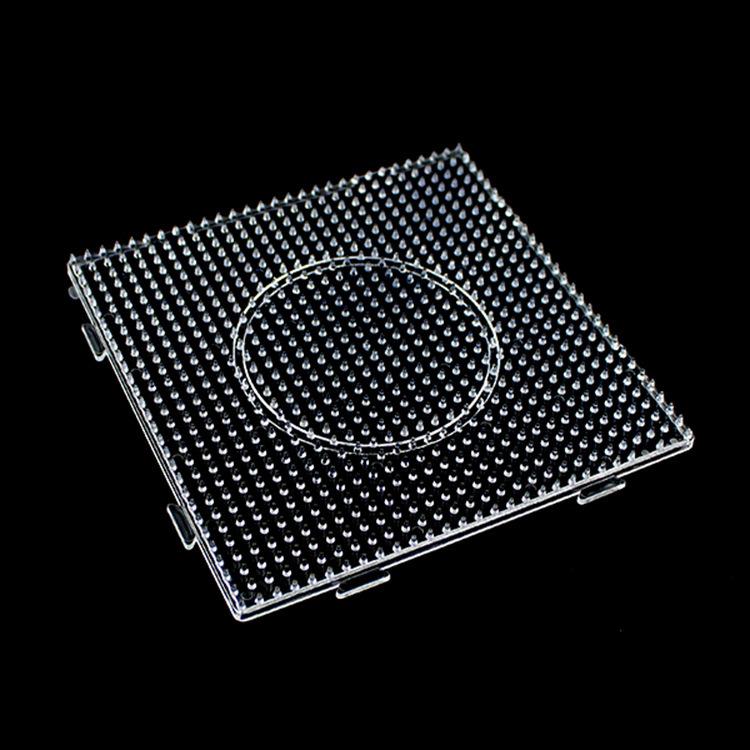 5mm Perler Beads Large Stackable Board Set: Square, Round, Hexagon, Heart Templates