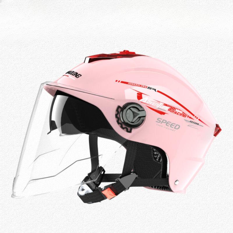 National Standard Electric Car Helmet for Men and Women In Summer Sun Protection Electric Car Horn General Style