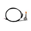 Fits JCB PARTS - THROTTLE CABLE ASSY. WITH LEVER (PART NO. 910/48800)