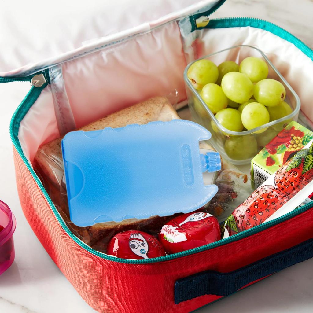 Ice Box PE Ice Crystal Box Reusable Refrigeration Keep Fresh Picnic Cooler Box Durable Air Conditioning Fan Ice Crystal Box