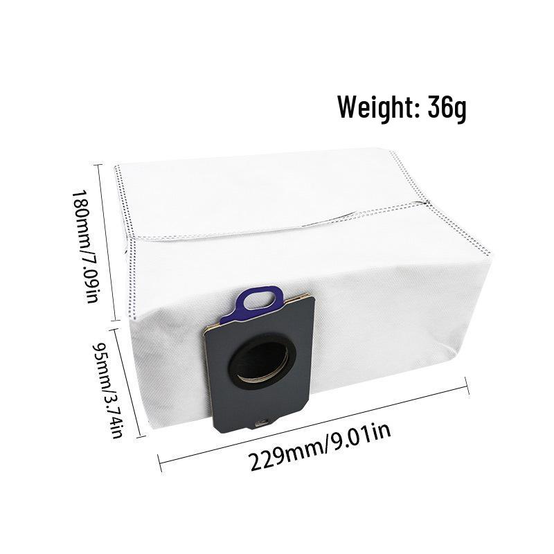 Replacement Accessories for Cloud Whale Xiaoyao 001 Sweeping Robot: Main Roller Brush, Filter, Dust Bag, Mop for Freo Z Ultra