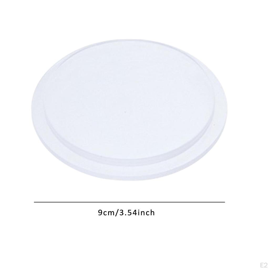 2Pcs Jewelry Polisher Barrel Covers Tumbler Bucket Lids KT6808 Replace Practical Easy To