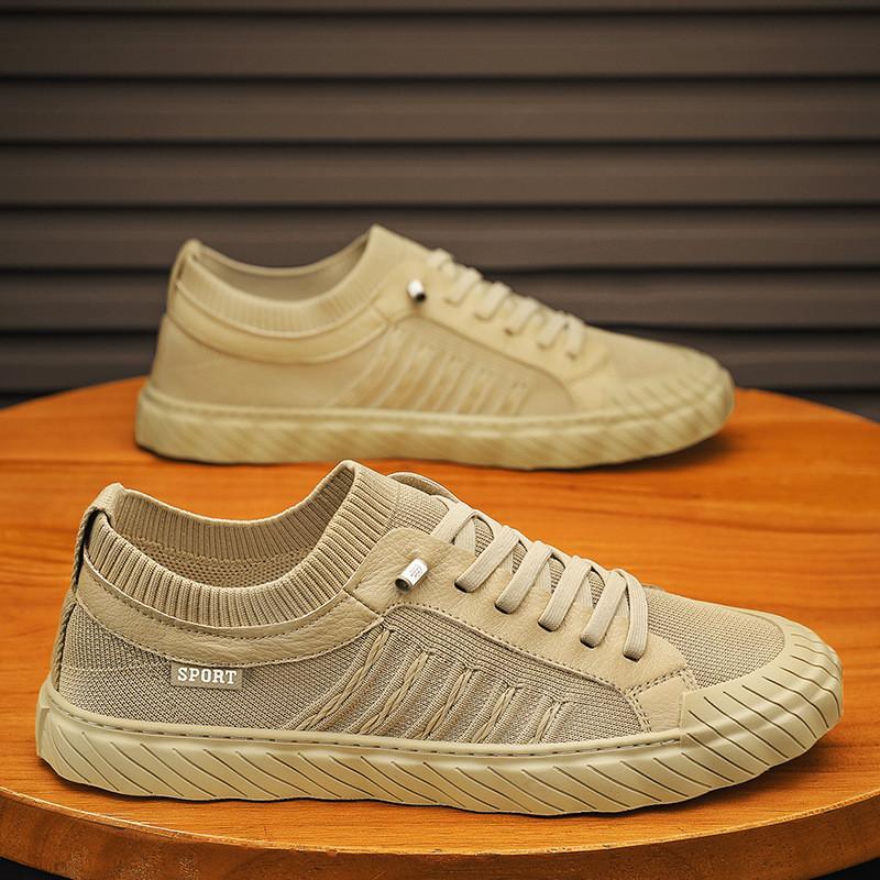 

Осенние летающие тканые спортивные повседневные дышащие мужские трендовые кроссовки для доски универсальные носки повседневная обувь 44