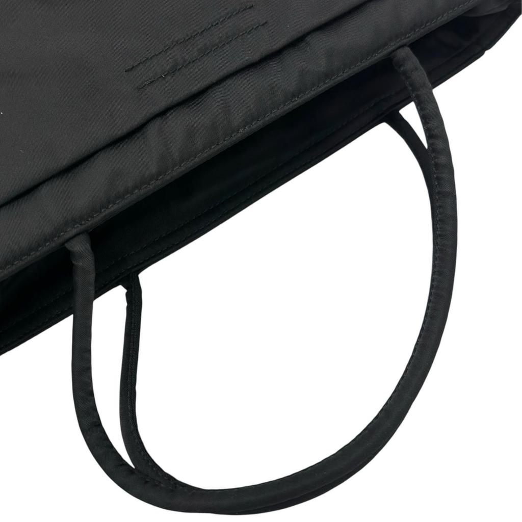 PRADA Triangular logo B8489 Tote Bag black Women used