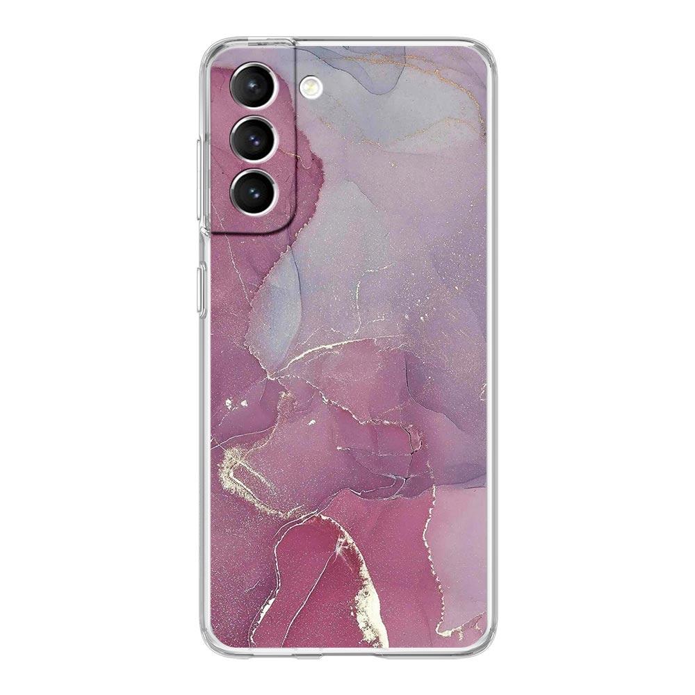 Marble Art Fashion Phone Case For Samsung Galaxy S21 Plus S20 FE S22 Ultra 5G S10E S10 S9 S8 Note 20 10 Lite Clear Cover Shell