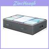 Bed Under Storage Bag With Dual Zippers For Bedroom Organizing And Protection