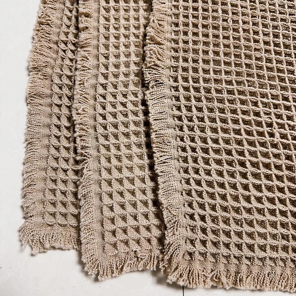Tappetino da Bagno Waffle ad Asciugatura Rapida, Tappeto da Bagno Assorbente Antiscivolo, Tappetino Lavabile in Lavatrice per Ingresso e Doccia, Tappeto Cattura Sporco