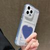 Card Slot Holder Silicone Wallet Pocket Case For Oppo Reno 12F 13F Xiaomi Redmi Note 14 13 Samsung A54 A24 A34 iPhone 13 17 Cover Clear Phone Bumper