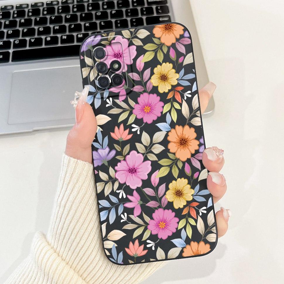 For Samsung Galaxy A71 Case Cute Panda Ultra Slim Soft TPU Back Cover Case For Samsung A71 A715F 4G Full Cellphone Phone Case