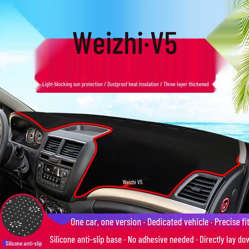 FAW Weizhi V5/V2 Armaturenbrett Blendfreies Sonnenschutzpolster