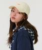 Imiseu Heart Rubber Patch Camp Cap-Ivory
