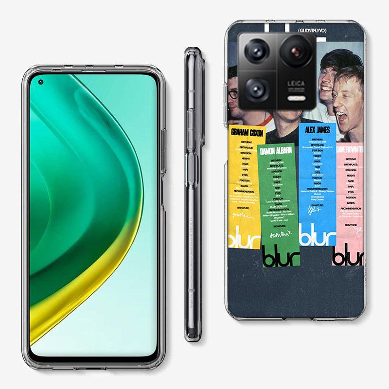 Blur Band Phone Case For Xiaomi Poco F7 Ultra X7 X6 M8 M7 M6 M4 M3 Pro X4 Mi 15 15T 14 14T 12T 12S 10T Pro 12 11 Lite Cover Coqu