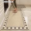 Kitchen Rug Pvc Leather Waterproof Floor Mat Long Non-slip Oil-proof  Carpet Minimalist Home Decoration Rugs Alfombras De Cocina