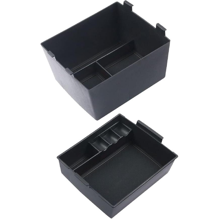 

[UPGRADED] Car Accessories for 2022 Ford Maverick Center Console Organizer Trays for 2022 2023 Ford Maverick P758 Pickup Truck Middle Armrest Storage