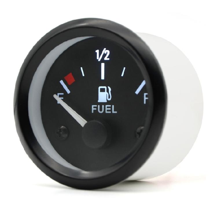 2Inch Fuel Level Gauge Meter LED Indicators Oil Capacity Sensor For 12V Automotive Motorcycle Applications