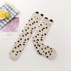 Girls' Cute Cartoon Cotton Knee-High Socks - Japanese Style for Spring & Autumn