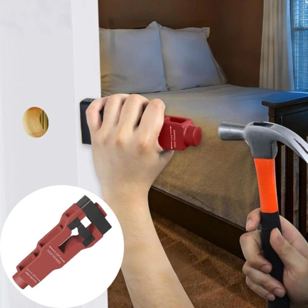 Tongue And Groove Mortise Tool Clean Precise Door Lock Installation Kit  Wooden Door Installation