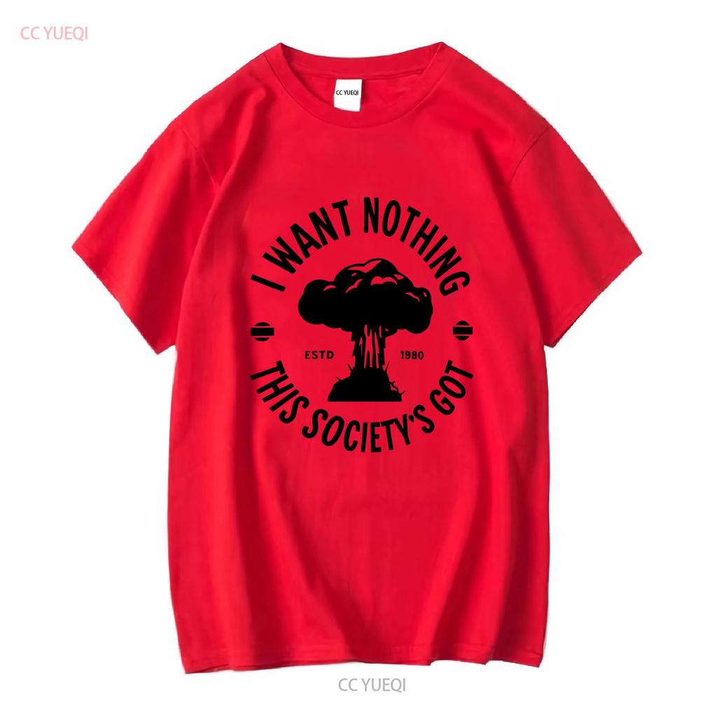 The Jam T Shirt I want Nothing Going Underground Paul Weller Punk Mod 70s 80s long or short sleeves vintage Washed fashion