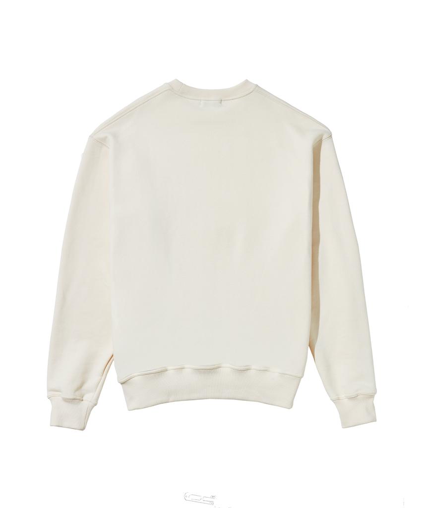 GORAMIS Goramis Face Sweatshirt [Cream]