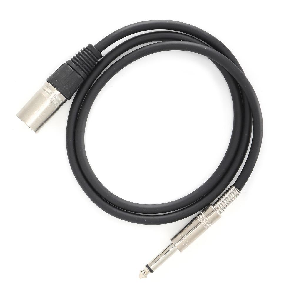 3PIN XLR Male To 1/4 Inch Male 6.35mm XLR Male To TRS Jack Microphone Line Stage Setup