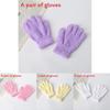 Simple Solid Color Adult And Children Winter Warm And Windproof Plush Gloves For Winter Sports And Travel