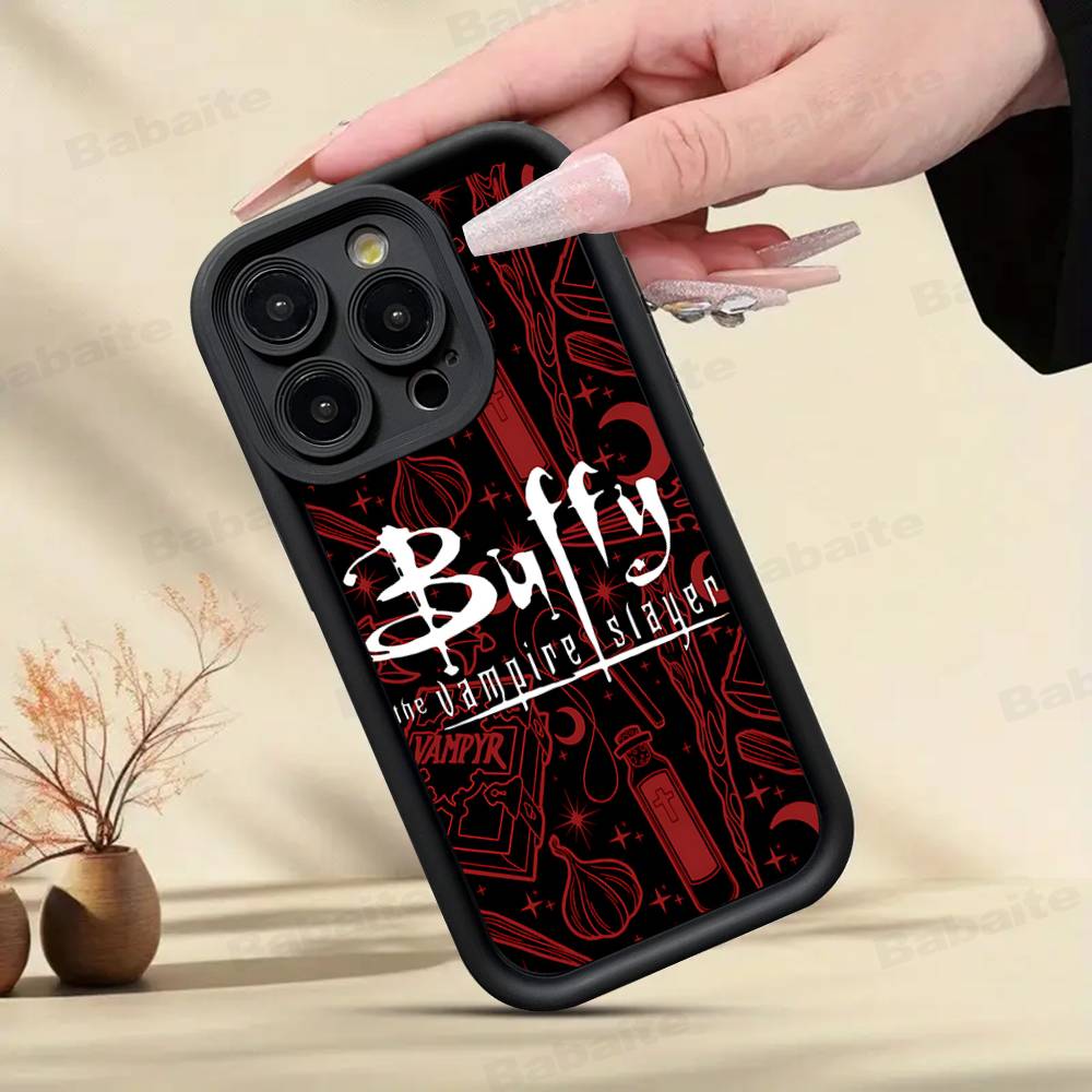 B-Buffy The Vampire Slayer Phone Case For IPhone 17 16 15 14 13 12 11 Pro Max Plus MINI Soft Cover