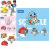 Pokemon Transforming Toy Pikachu Charmander Spinning Battle Gyro