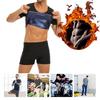 Sweat Men Slimming Polymer Vest Sauna Weight Loss Fitness Tank Shaper Top