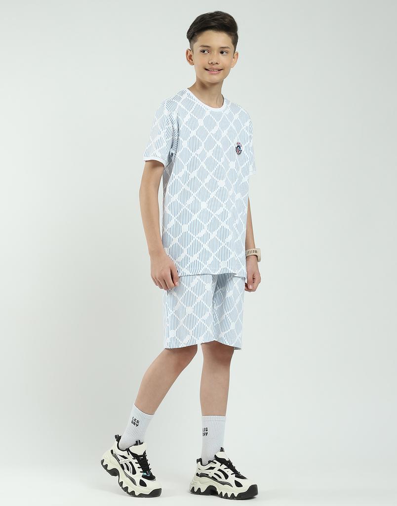 MONTE CARLO Boy's Regular Fit Bermuda Set