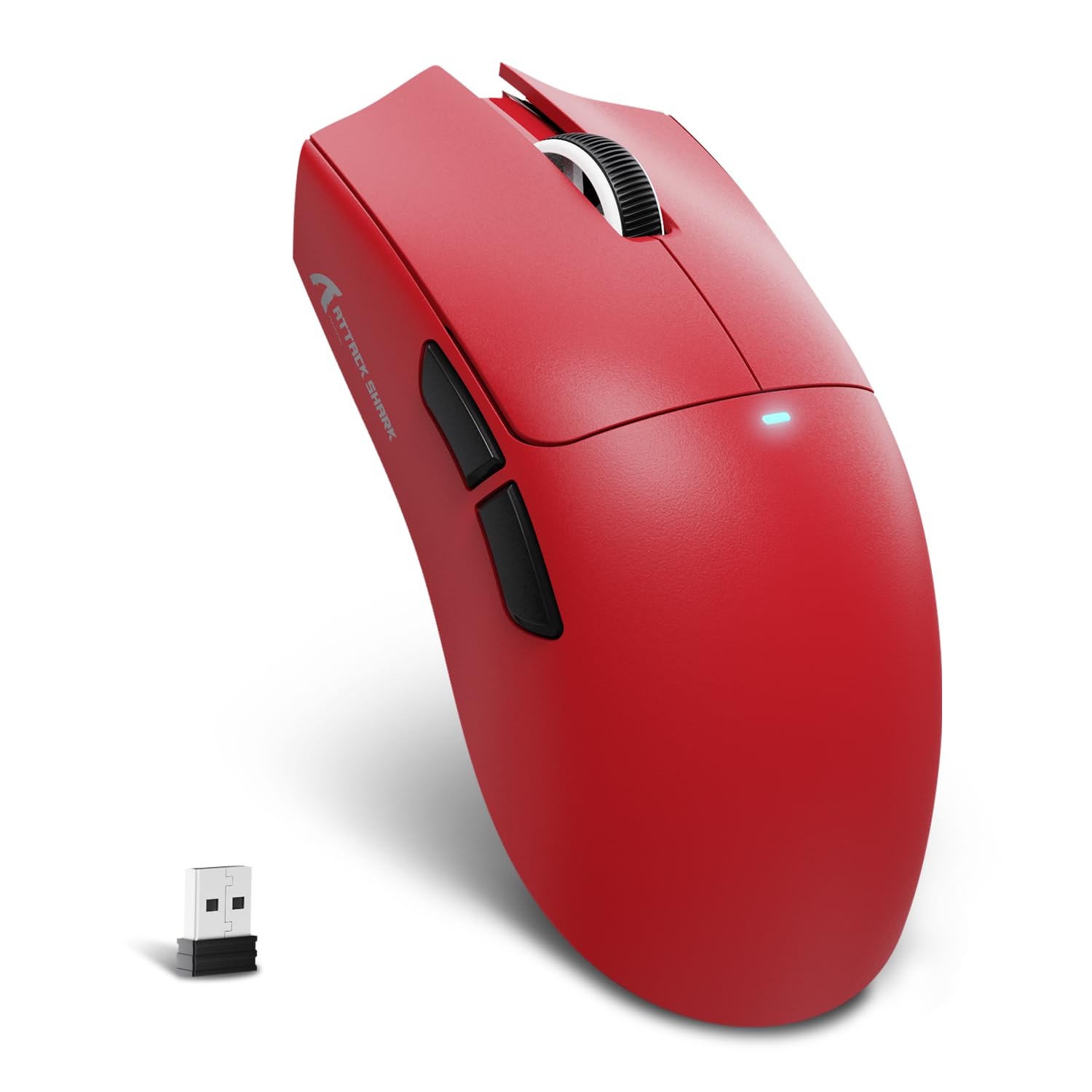 

MAMBASNAKE x ATTACK SHARK X11SE Ігровий Супер Бездротовий 59г PAW3311 22000 DPI 1000Hz Опитування Подвійний для Миші, Світло, 3-режимне Підключення