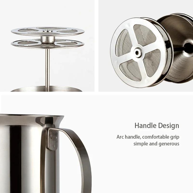 Manual and Electric Handheld Egg/Milk Frother Barista Tool Coffee Accessories Frother Stainless Steel Milk Frother Kitchen Tools