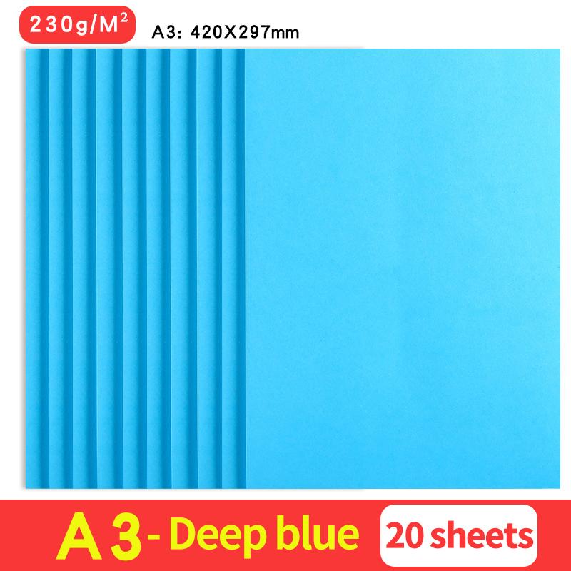 A3 MixColor Cardstock Paper Business Card Cardboard DIY Gifts Card Scrapbook Materials Drawing Card Art Supplie 10/20Sheets 230G