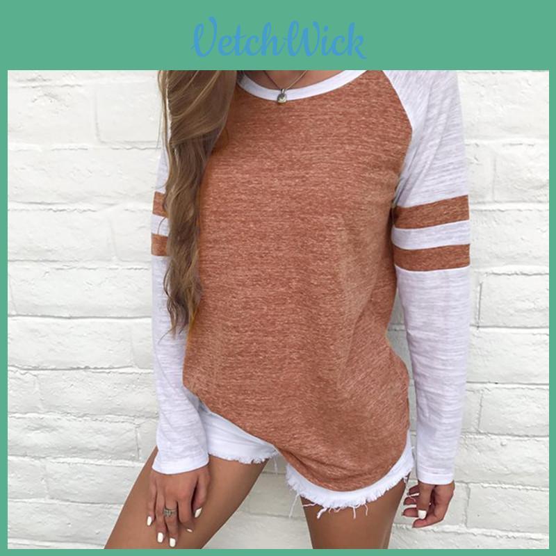 Women's Casual T-shirt Long Sleeve Striped Fashion Blouse Tops Shirt Plus Size With Premium Quality Materials For Ultimate Comfort And Style