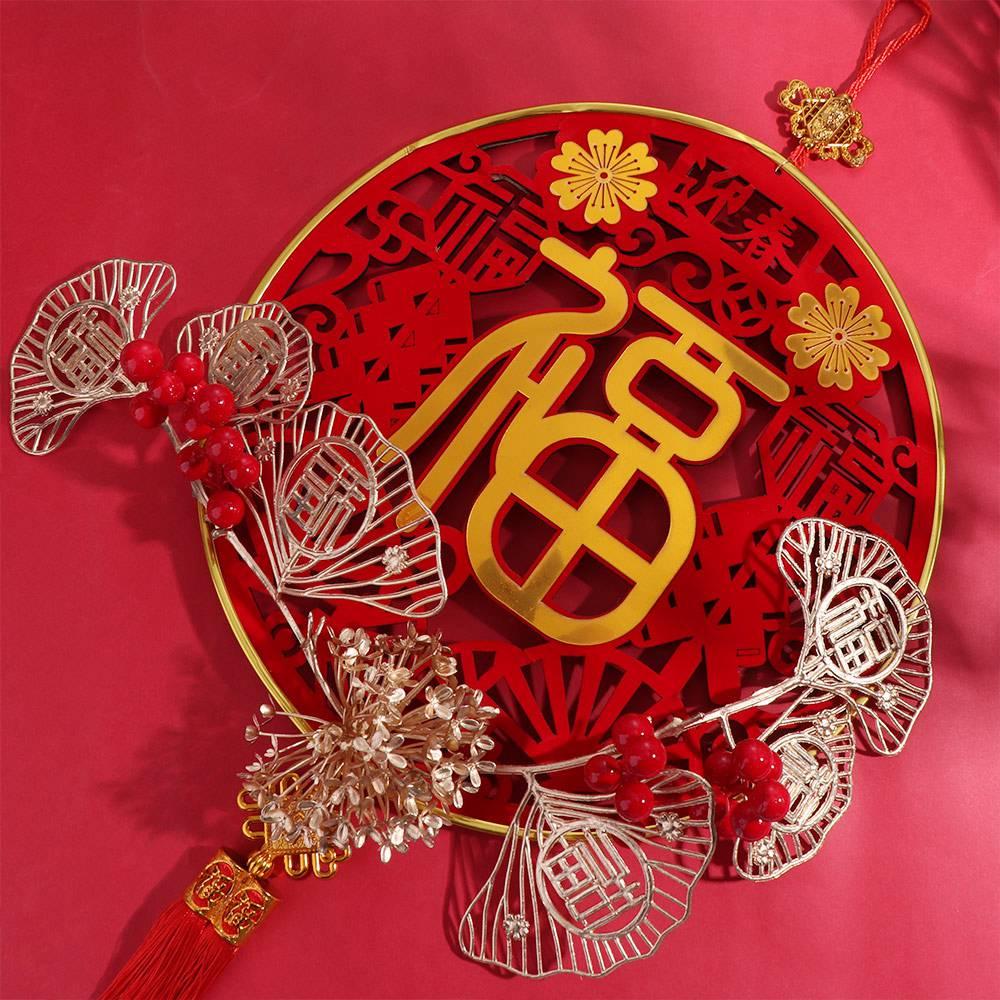 Hanging Spring Festival Pendants Chinese Style Fu Character Pendant  Gift Giving