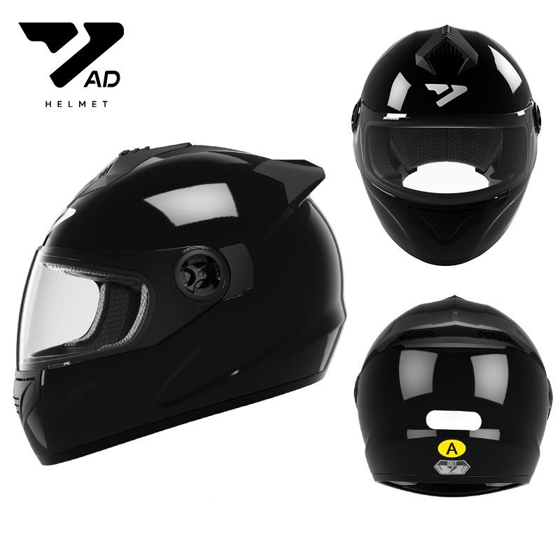 DOT Certified Full Face Motorcycle Helmet for All-Season Use XL