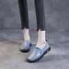 2025 Summer New Product Hand-sewn Mother Maternity Shoes Soft Sole Soft Surface First Layer Cowhide One Pedal Casual Shoes