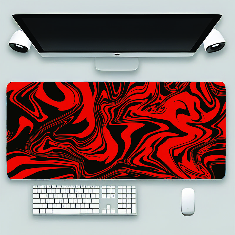 Terrain Map Contours Keyboard Gamer Carpet Rubber Mat Full Gamer Pc Keyboard Mouse Gamer Table Gaming Pc 90x40cm