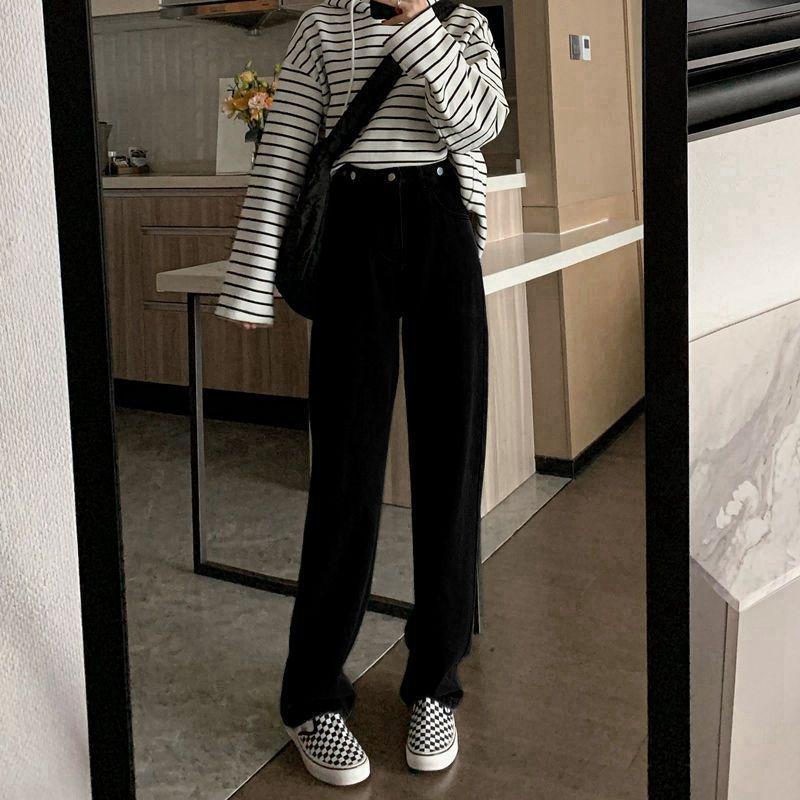 

Women s 2025 Internet-Famous High-Waisted Wide-Leg Adjustable Jeans 2XL