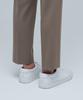 MUSINSA STANDARD Lightweight Relaxed Tapered Hidden Banding Crop Slacks [Dusty Beige]