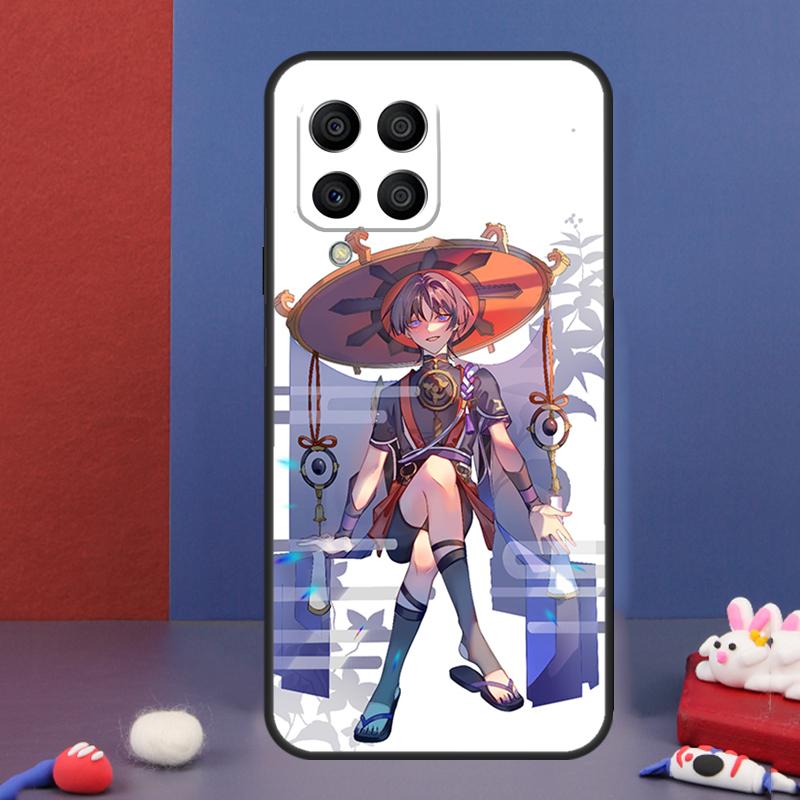 Scaramouche Genshin Impact Case For Samsung Galaxy M16 M06 M36 M56 M15 M11 M31 M21 M53 M13 M32 M52 M35 M55 M14 M34 M54