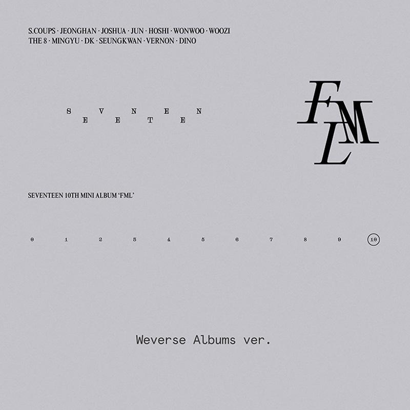 Seventeen 10. Mini-Album „FML“ (Weverse Alben ver.)