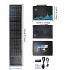 EESBAO 60W-100W Solar Charger Foldable Portable Power Bank W/USB+DC Outputs  Emergency Backup for Phone Outdoor Camping