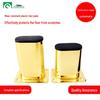 Metal Tube Sofa and Cabinet Legs - Heightening Foot Pads for Coffee Tables and Bedside Tables