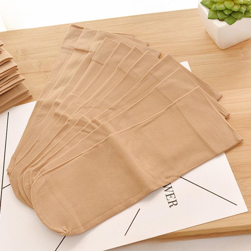 Women's Mid-Tube Short Length Socks - Thick Elastic Fabric with Breathable Comfort