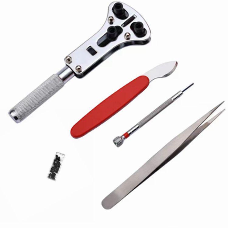 Three-Legged Watch Case Opener Repair Kit - Multi-functional Tool with Three-Jaw Design for Watch Repair