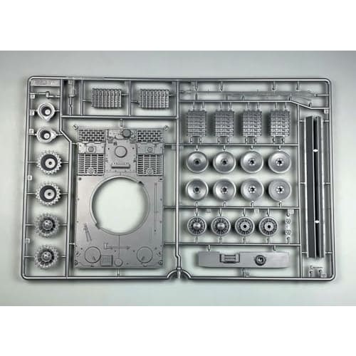 Tiger Model 1/35 Scale German Panzer VI Sd.Kfz.181 Tiger 1 Ausf. E Early Production (Includes Etched and Metal Barrel) Plastic Model Assembly Kit TML4