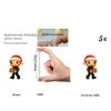 2D Plane Box 24 Double-sided Printing Pendant Countdown Calendar 24-day Christmas Advent Calendar Acrylic Plane Pendant Blindbox